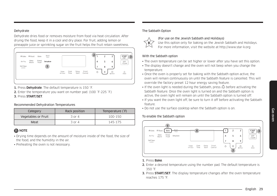 Samsung 30 Inch Freestanding Gas Smart Range Owners Guide User Manual | Page 29 / 164