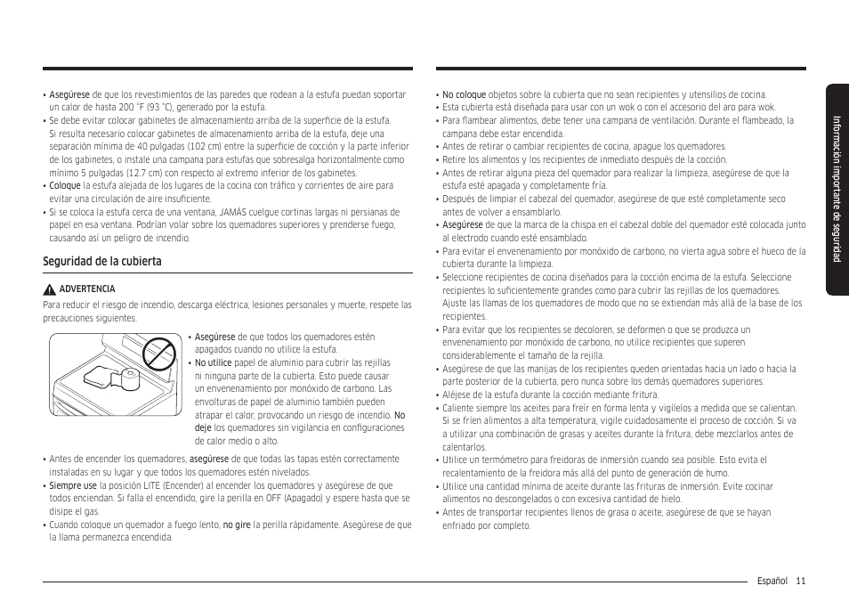 Samsung 30 Inch Freestanding Gas Smart Range Owners Guide User Manual | Page 67 / 164