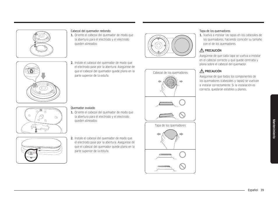 Samsung 30 Inch Freestanding Gas Smart Range Owners Guide User Manual | Page 95 / 164