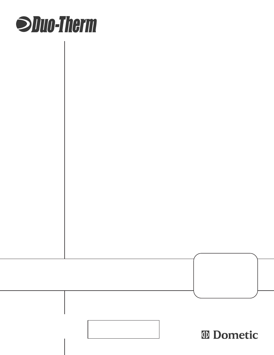 Dometic GENESIS 3308120.XXX User Manual | 8 pages