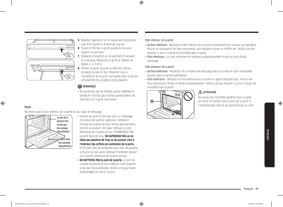 Samsung 30 Inch Slide-in Gas Smart Range Owner Manual User Manual | Page 173 / 192