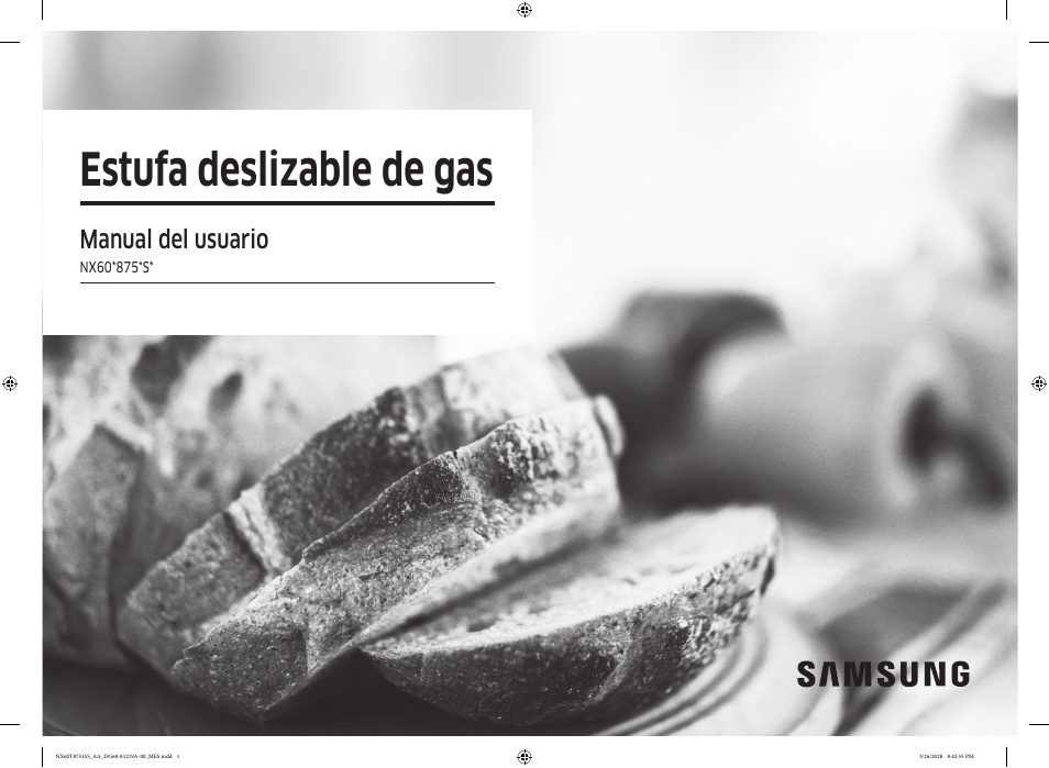 Nx60t8751ss_aa_dg68-01219a-00_mes, Estufa deslizable de gas, Manual del usuario | Samsung 30 Inch Slide-in Gas Smart Range Owner Manual User Manual | Page 65 / 192