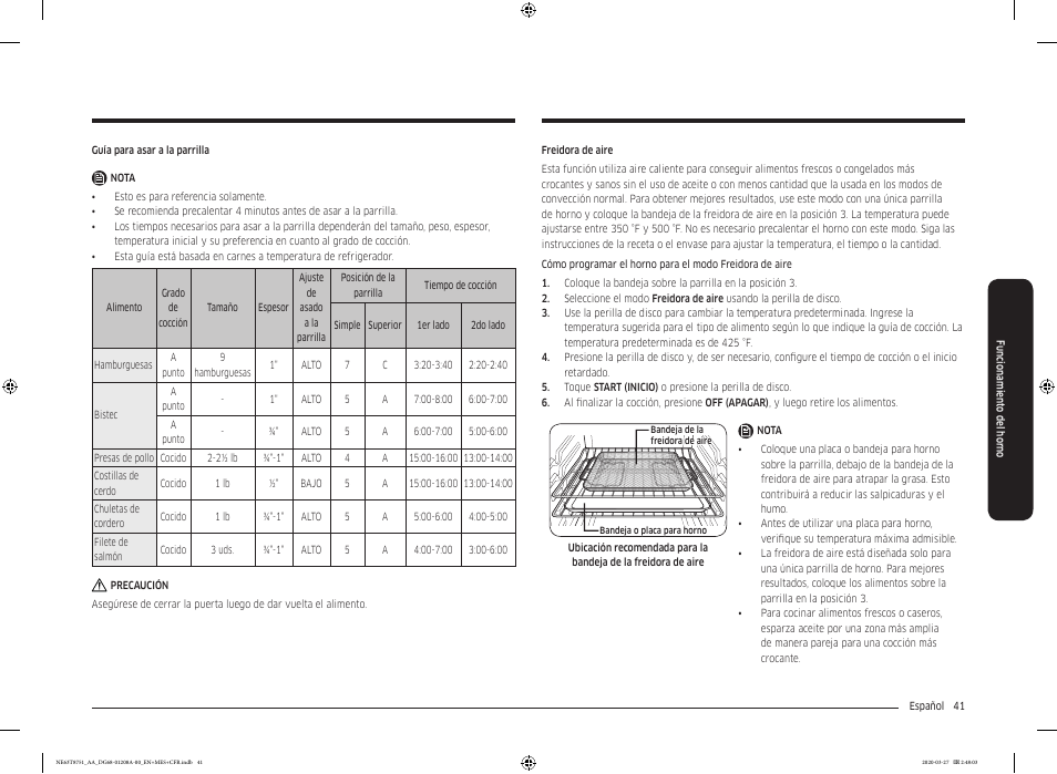 Samsung 30 Inch Slide-in Electric Smart Range Owner Manual User Manual | Page 113 / 216
