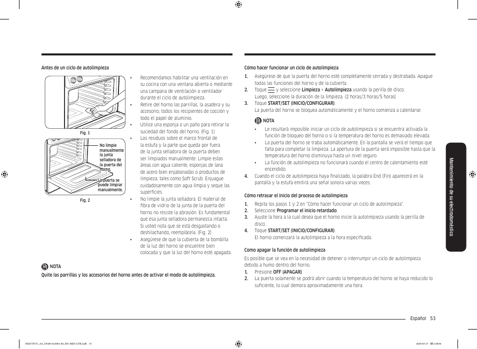 Samsung 30 Inch Slide-in Electric Smart Range Owner Manual User Manual | Page 125 / 216