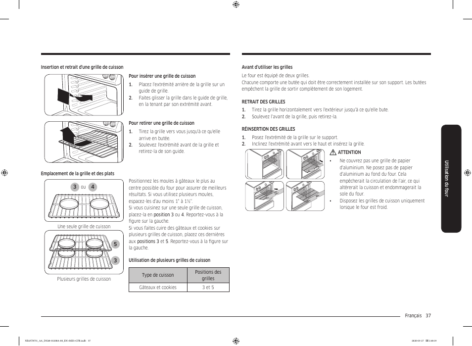 Samsung 30 Inch Slide-in Electric Smart Range Owner Manual User Manual | Page 181 / 216