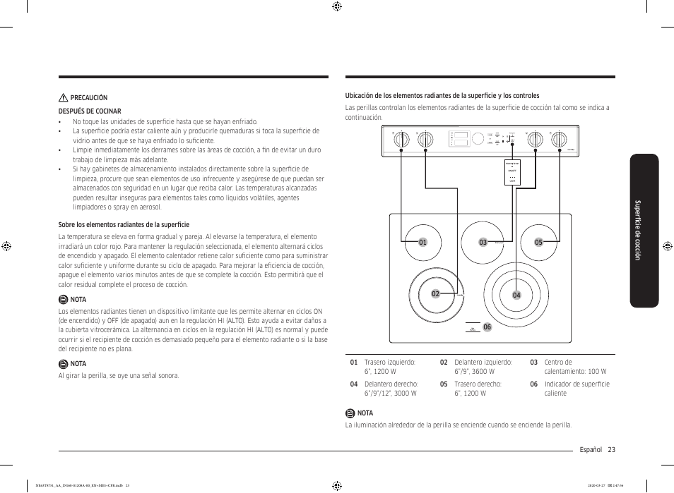 Samsung 30 Inch Slide-in Electric Smart Range Owner Manual User Manual | Page 95 / 216