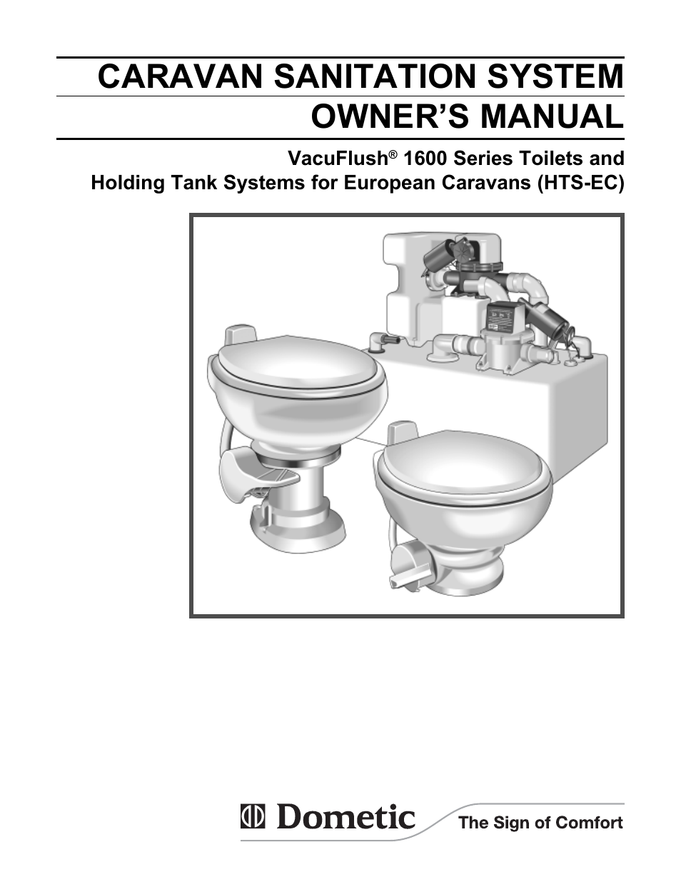 Dometic VACUFLUSH 1600 User Manual | 24 pages