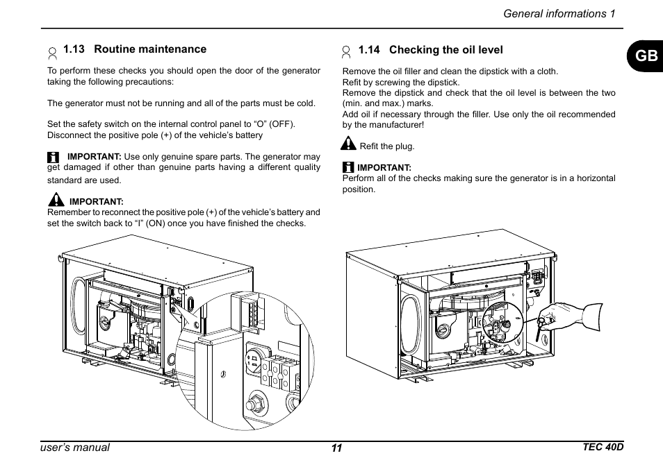Dometic TEC 40D User Manual | Page 13 / 28
