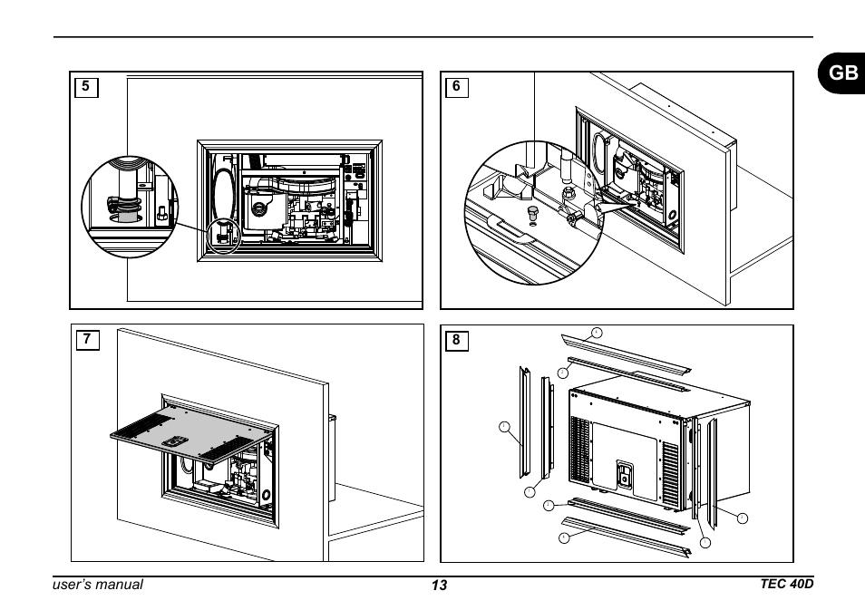 User’s manual 13 | Dometic TEC 40D User Manual | Page 15 / 28