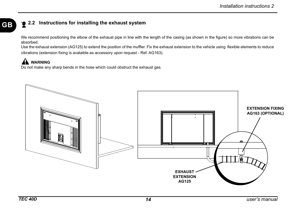 Dometic TEC 40D User Manual | Page 16 / 28