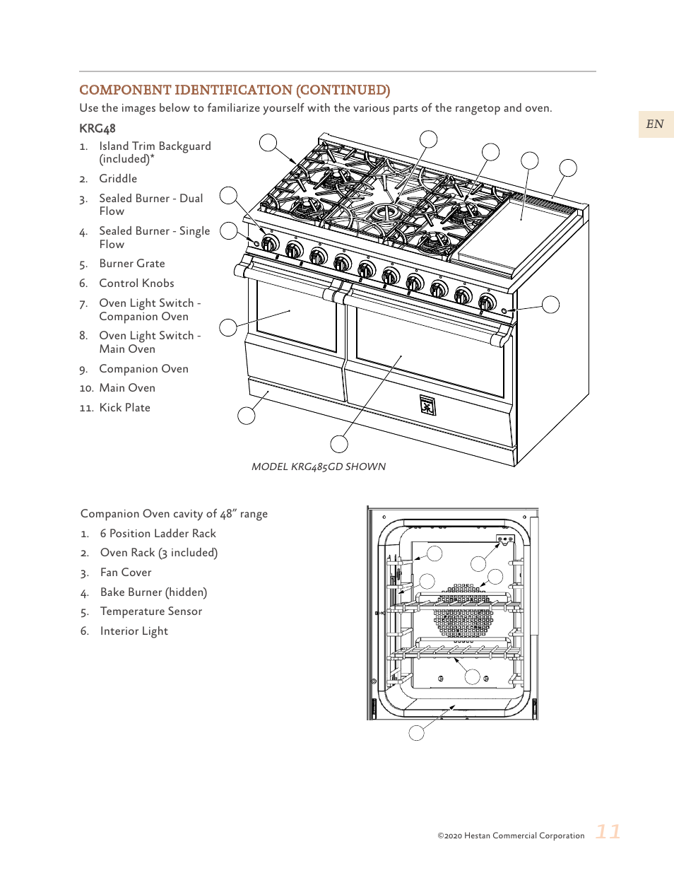 Hestan 30 Inch Freestanding Professional Gas Range Use and Care Manual User Manual | Page 13 / 80