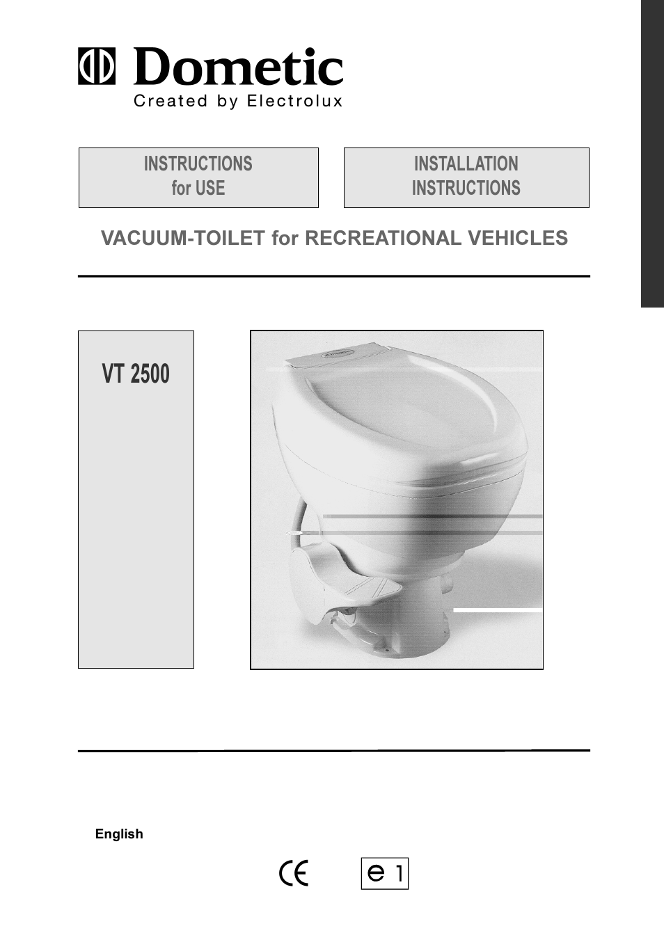 Dometic VT 2500 User Manual | 16 pages