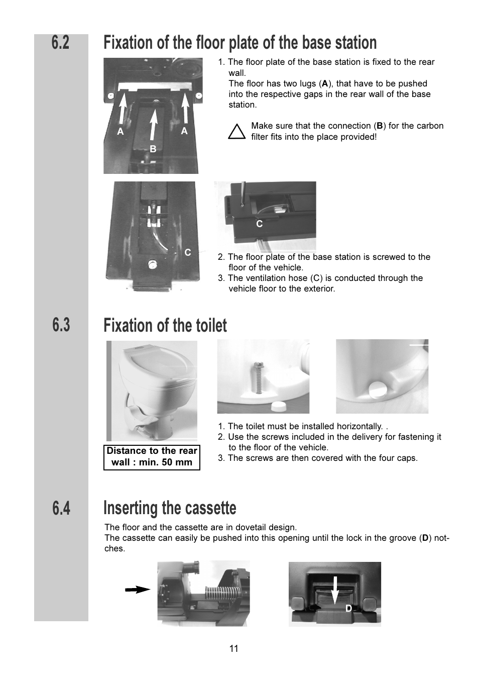 Dometic VT 2500 User Manual | Page 11 / 16