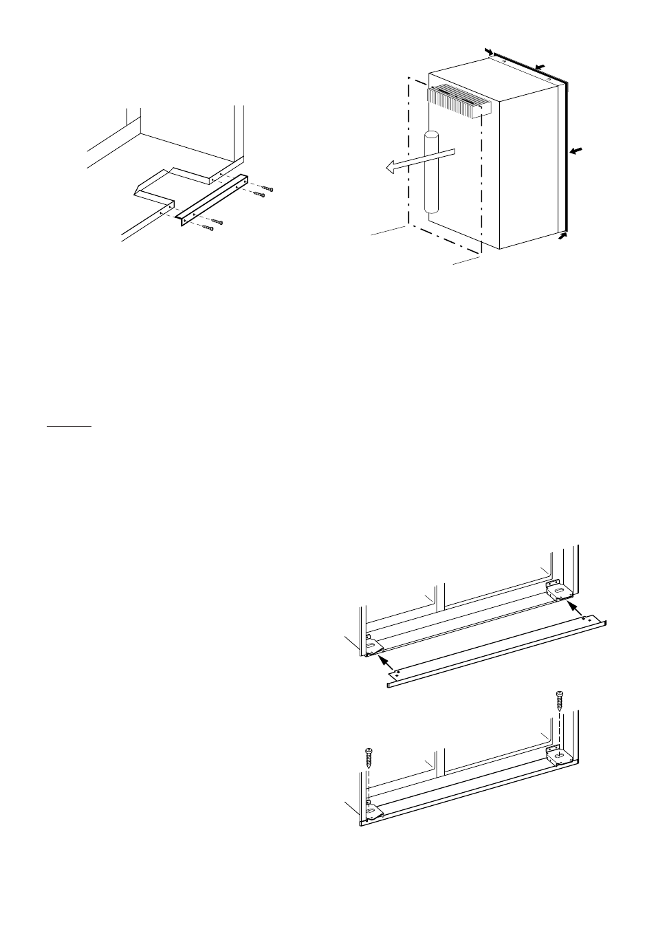 Installing refrigerator in enclosure | Dometic NDA1402 User Manual | Page 5 / 24