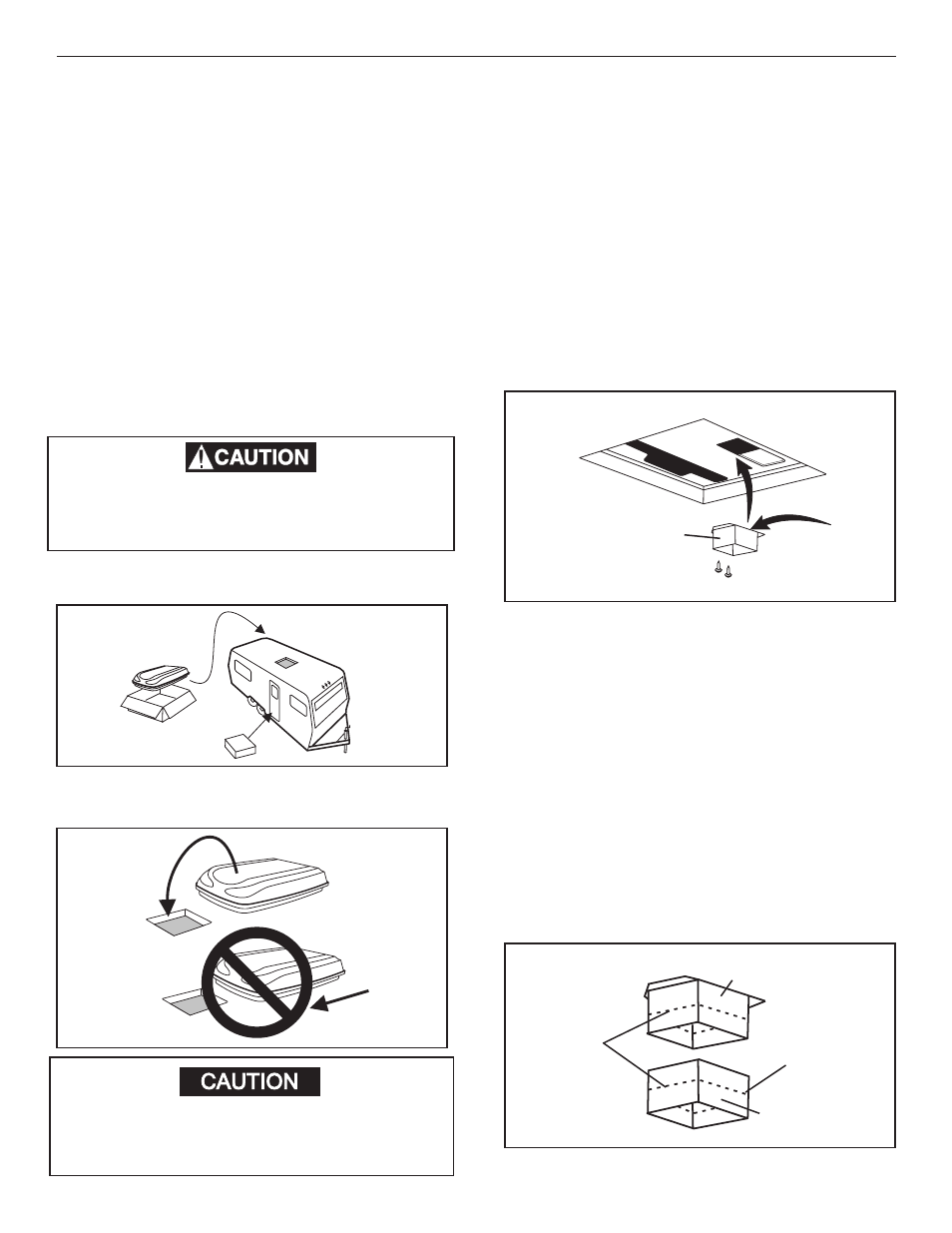 Caution | Dometic 630025.331 User Manual | Page 6 / 10