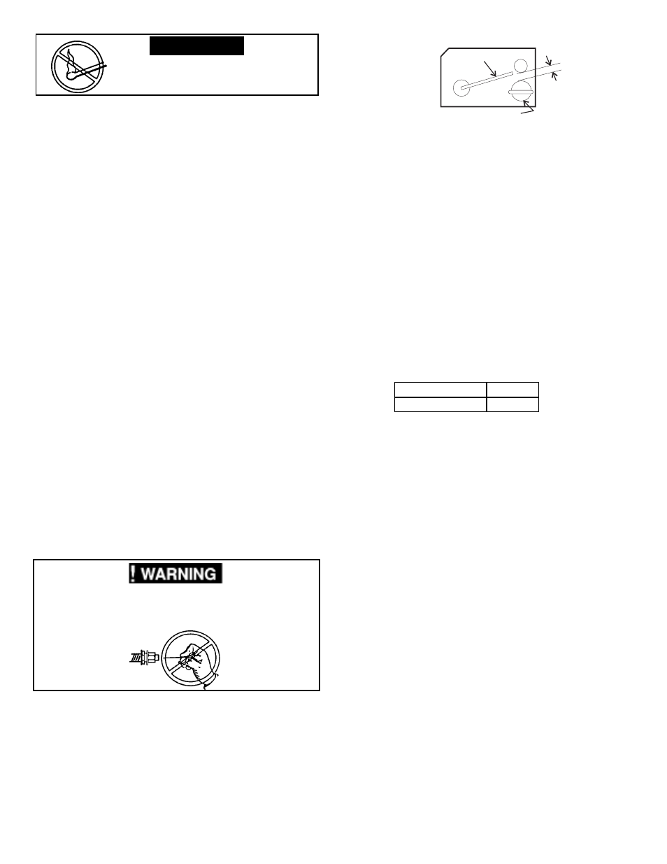 Warning, Troubleshooting | Dometic RM2652 User Manual | Page 13 / 14