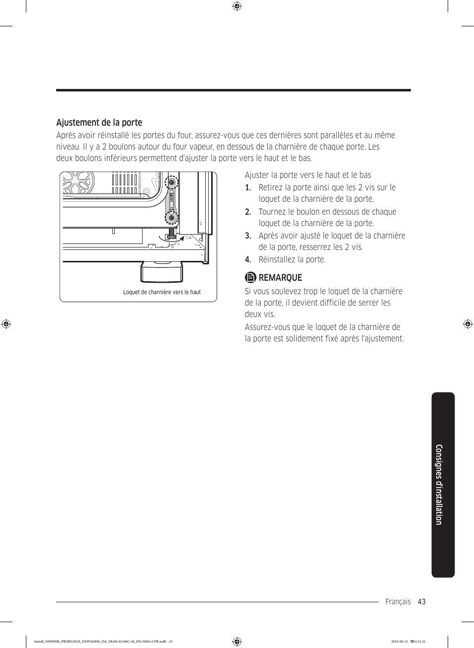 Dacor Contemporary 36 Inch Freestanding Professional Gas Smart Range Installation Manual User Manual | Page 147 / 156
