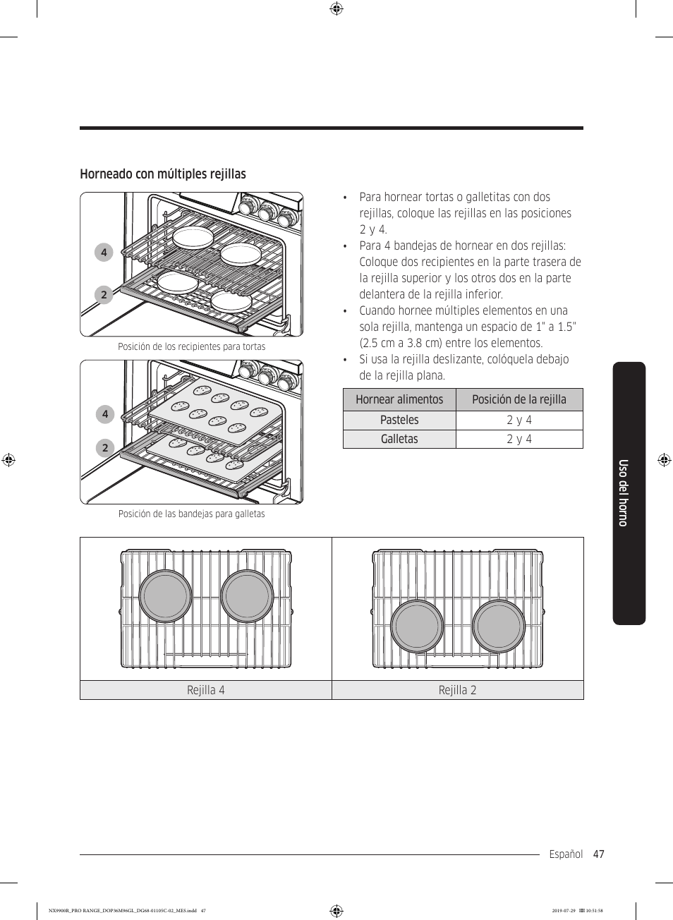 Dacor Contemporary 36 Inch Freestanding Professional Gas Smart Range Use and Care Manual User Manual | Page 155 / 324