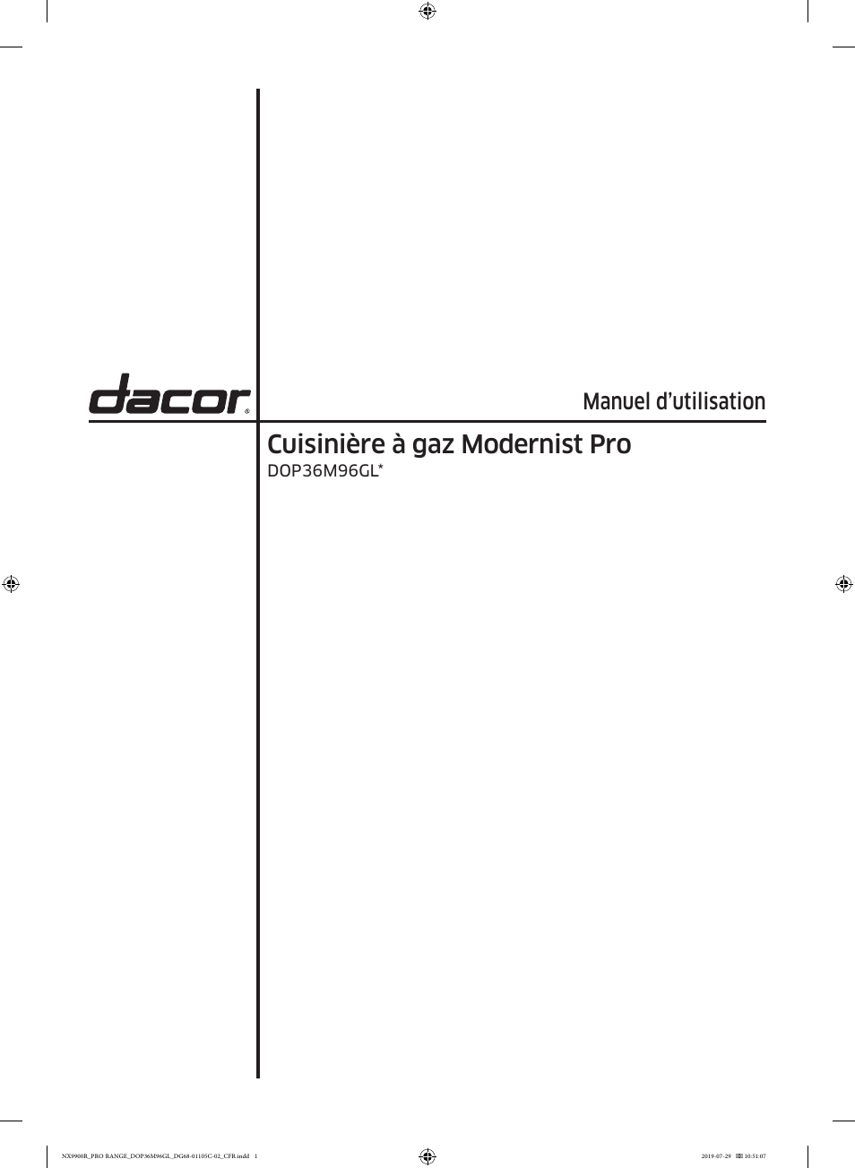 Nx9900r_pro range_dop36m96gl_dg68-01105c-02_cfr, Cuisinière à gaz modernist pro, Manuel d’utilisation | Dacor Contemporary 36 Inch Freestanding Professional Gas Smart Range Use and Care Manual User Manual | Page 217 / 324