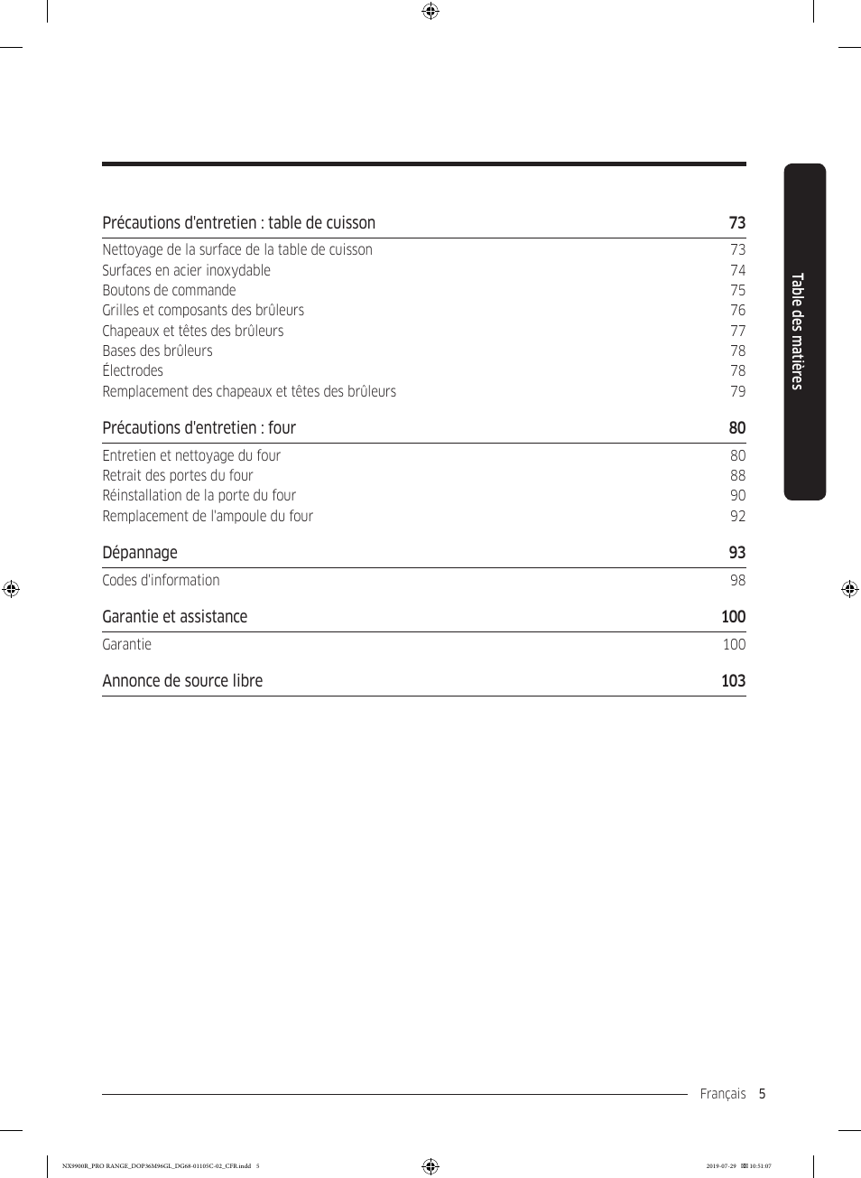 Dacor Contemporary 36 Inch Freestanding Professional Gas Smart Range Use and Care Manual User Manual | Page 221 / 324