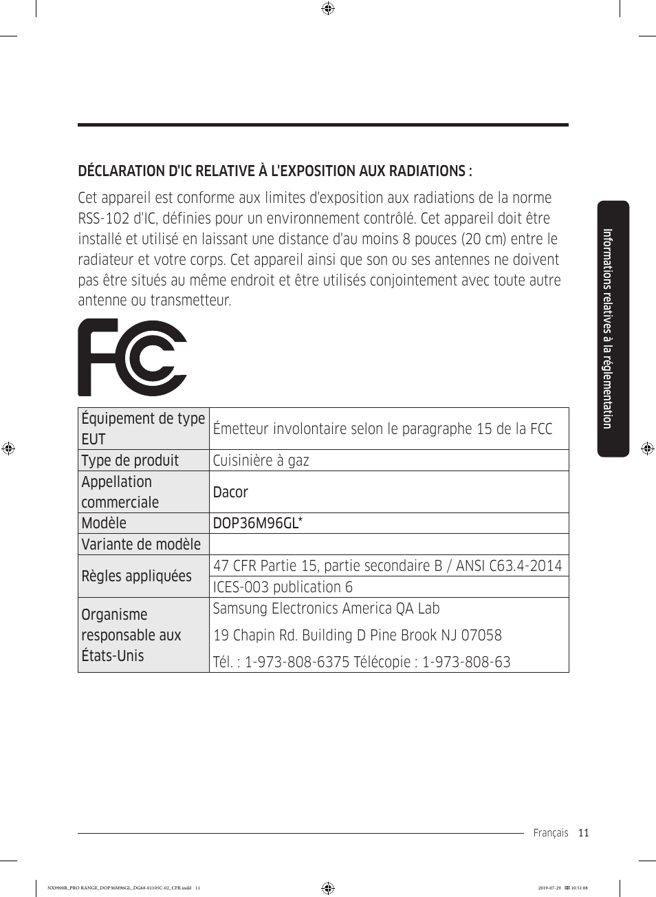 Dacor Contemporary 36 Inch Freestanding Professional Gas Smart Range Use and Care Manual User Manual | Page 227 / 324