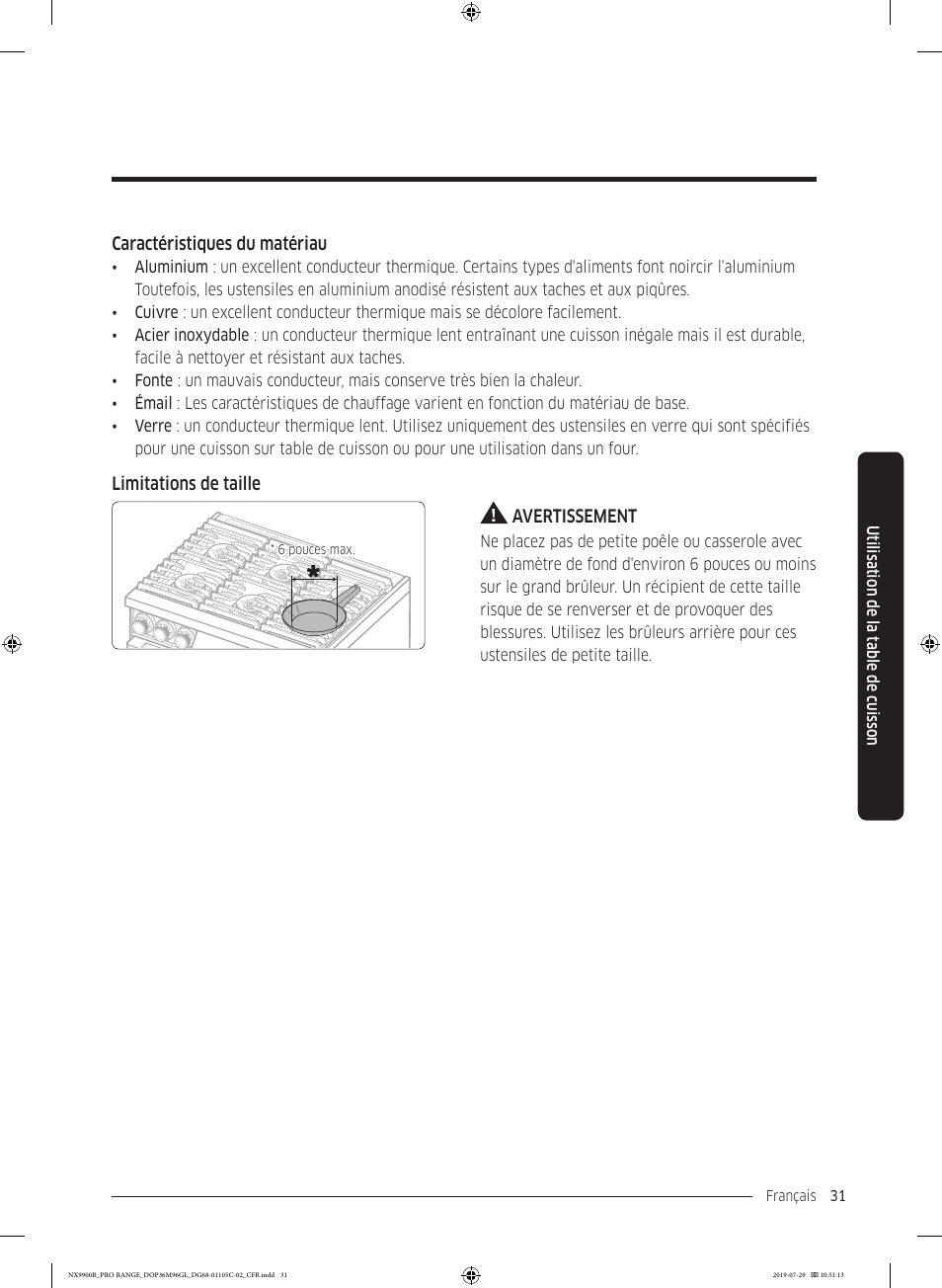 Dacor Contemporary 36 Inch Freestanding Professional Gas Smart Range Use and Care Manual User Manual | Page 247 / 324