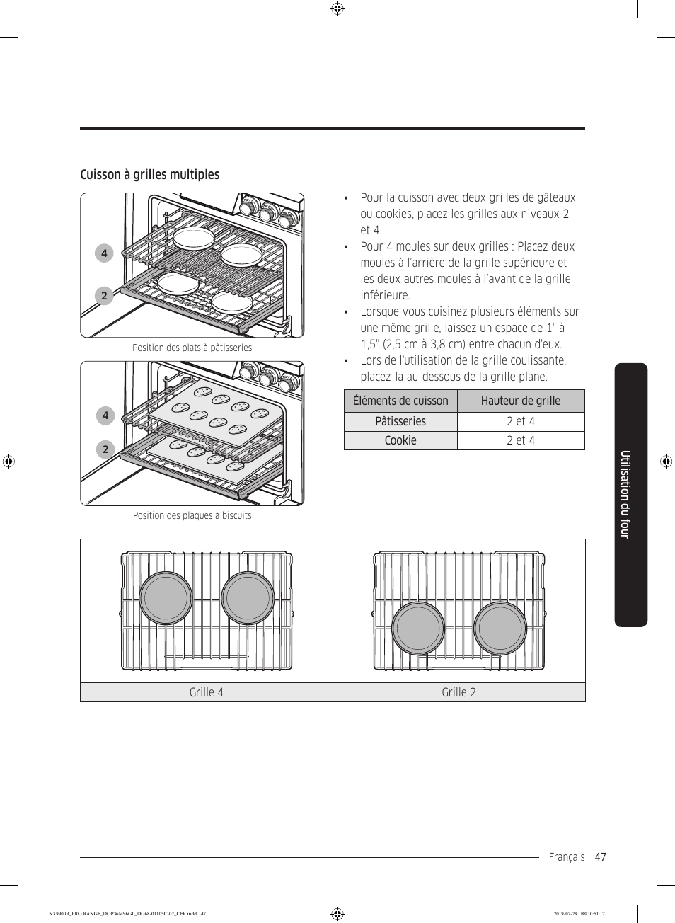 Dacor Contemporary 36 Inch Freestanding Professional Gas Smart Range Use and Care Manual User Manual | Page 263 / 324