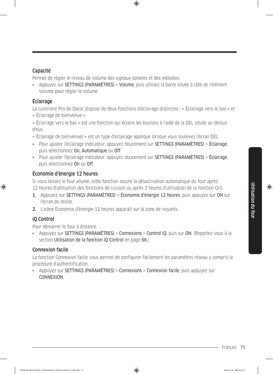 Dacor Contemporary 36 Inch Freestanding Professional Gas Smart Range Use and Care Manual User Manual | Page 287 / 324