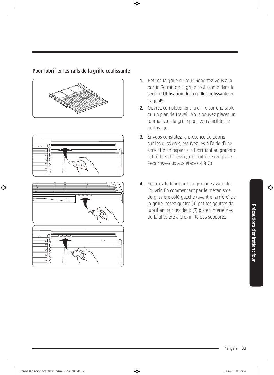 Dacor Contemporary 36 Inch Freestanding Professional Gas Smart Range Use and Care Manual User Manual | Page 299 / 324