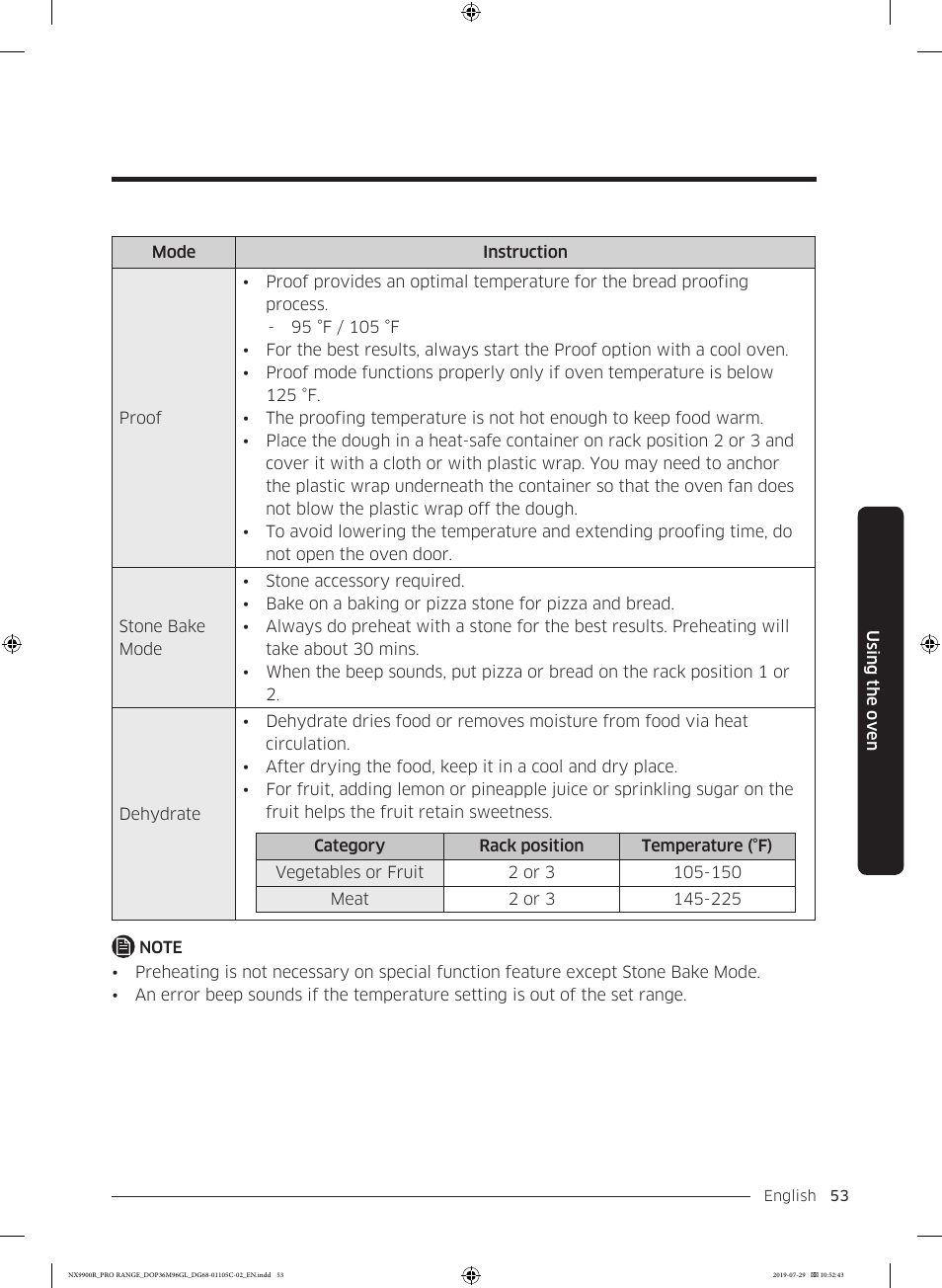 Dacor Contemporary 36 Inch Freestanding Professional Gas Smart Range Use and Care Manual User Manual | Page 53 / 324