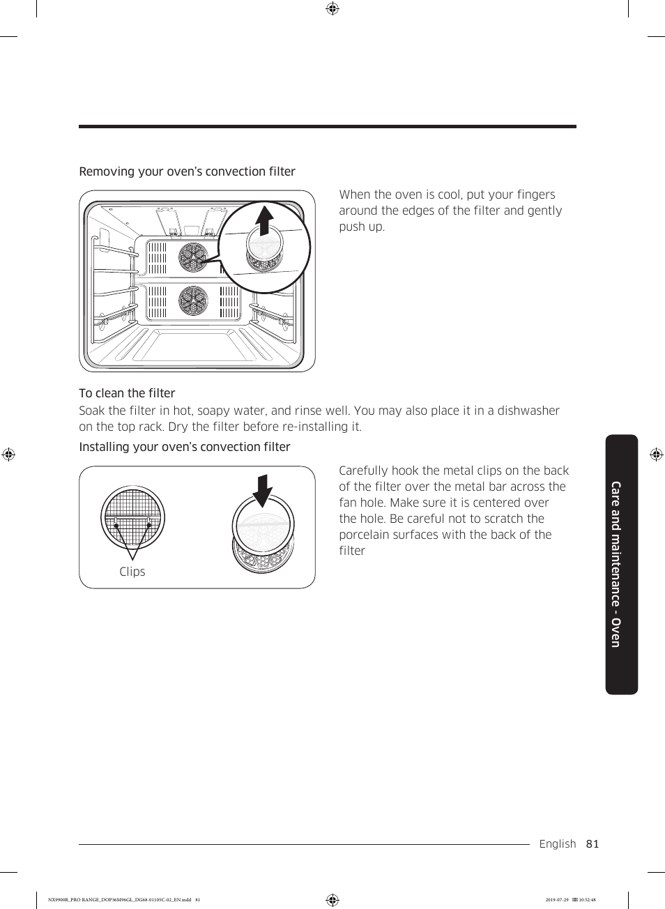 Dacor Contemporary 36 Inch Freestanding Professional Gas Smart Range Use and Care Manual User Manual | Page 81 / 324