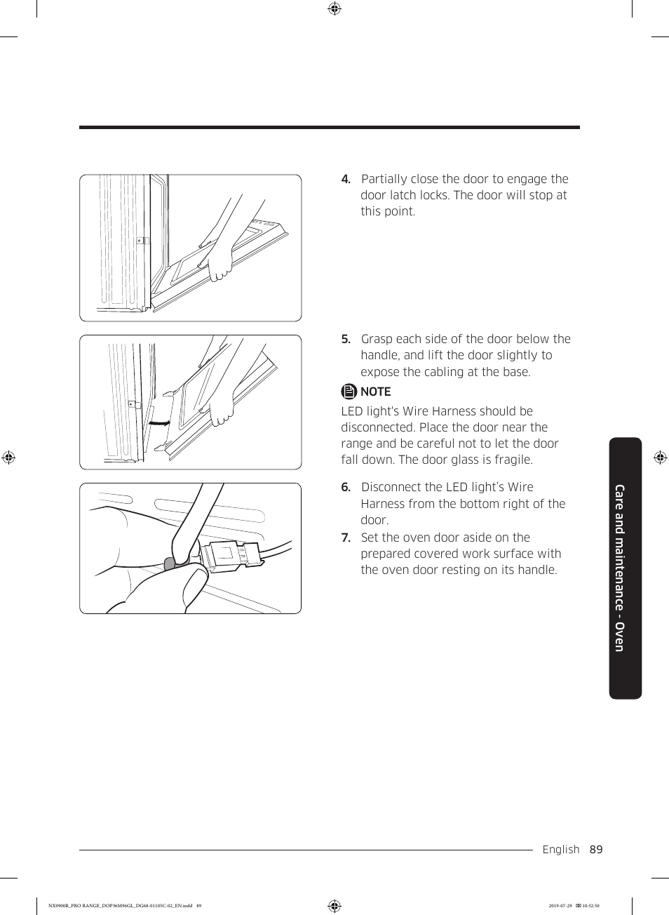 Dacor Contemporary 36 Inch Freestanding Professional Gas Smart Range Use and Care Manual User Manual | Page 89 / 324