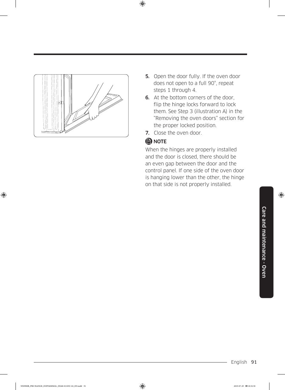 Dacor Contemporary 36 Inch Freestanding Professional Gas Smart Range Use and Care Manual User Manual | Page 91 / 324