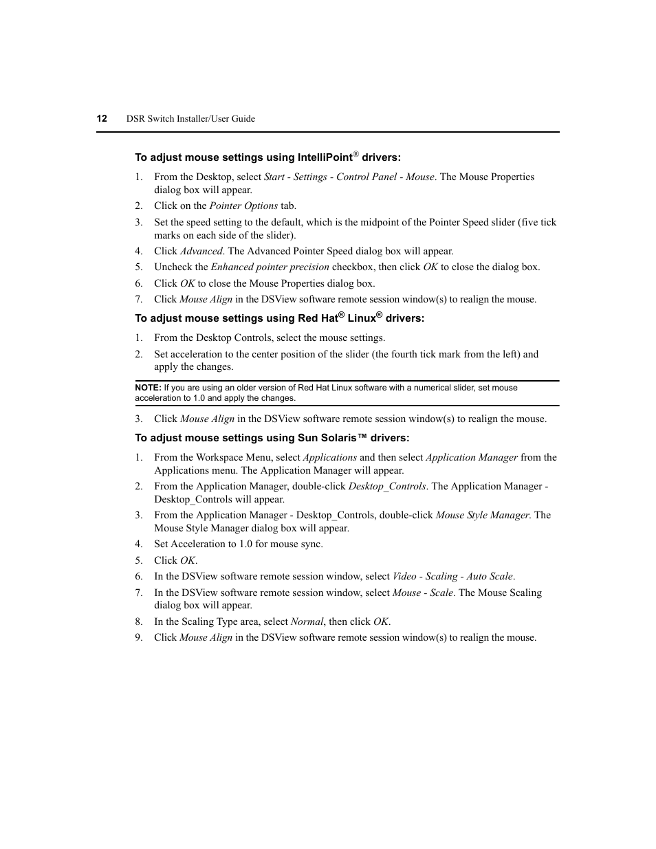 Avocent DSR1020 User Manual | Page 20 / 96