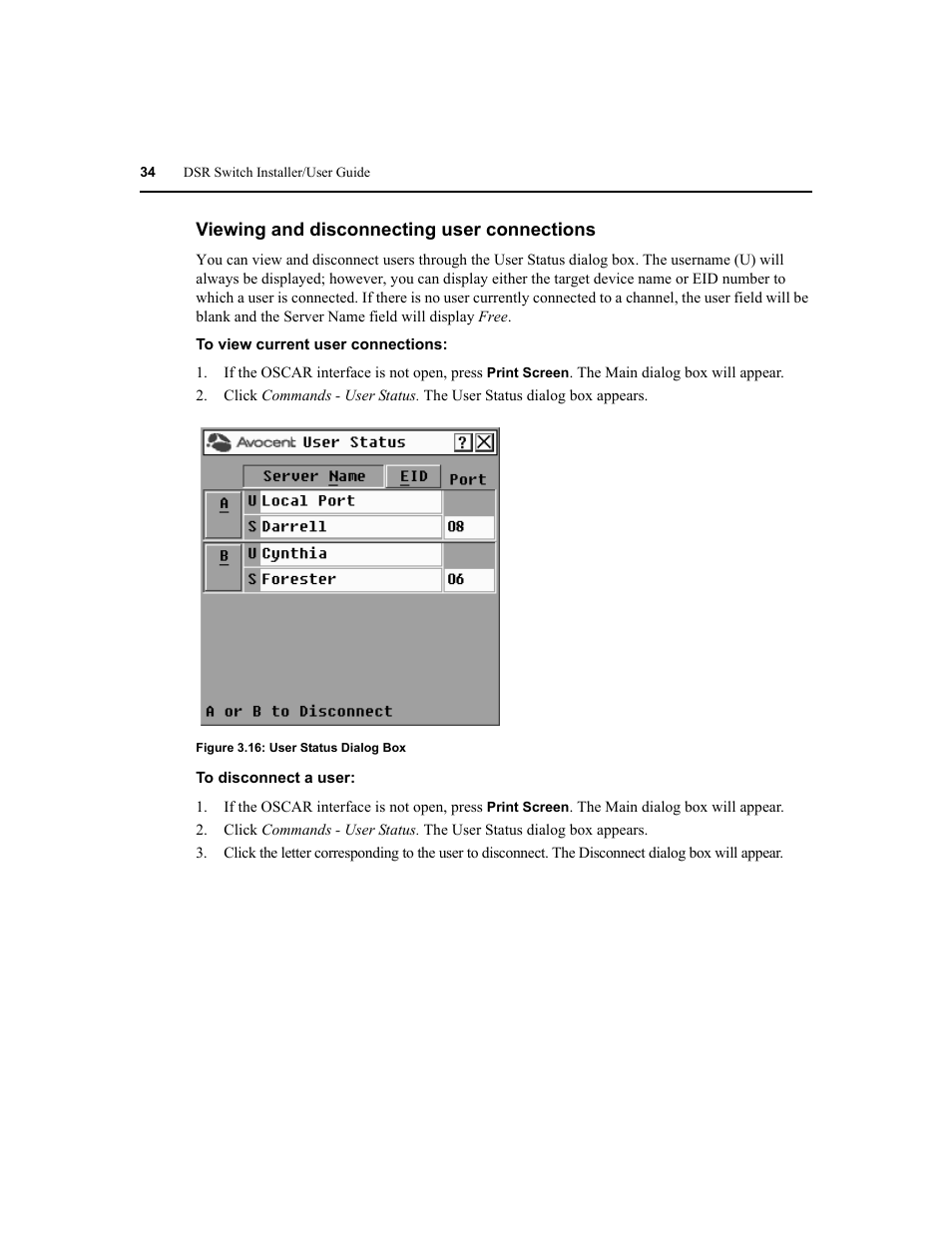 Avocent DSR1020 User Manual | Page 42 / 96