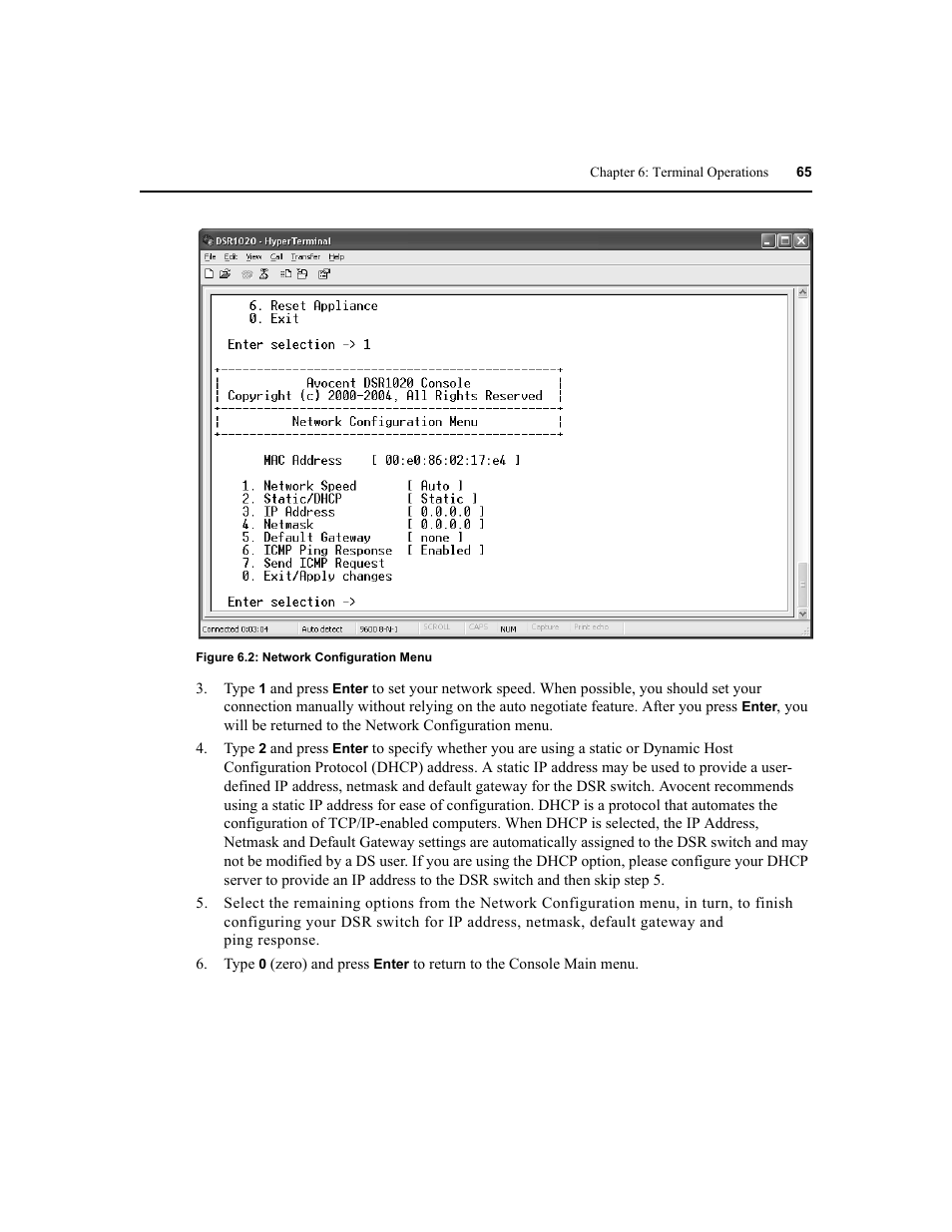 Avocent DSR1020 User Manual | Page 73 / 96