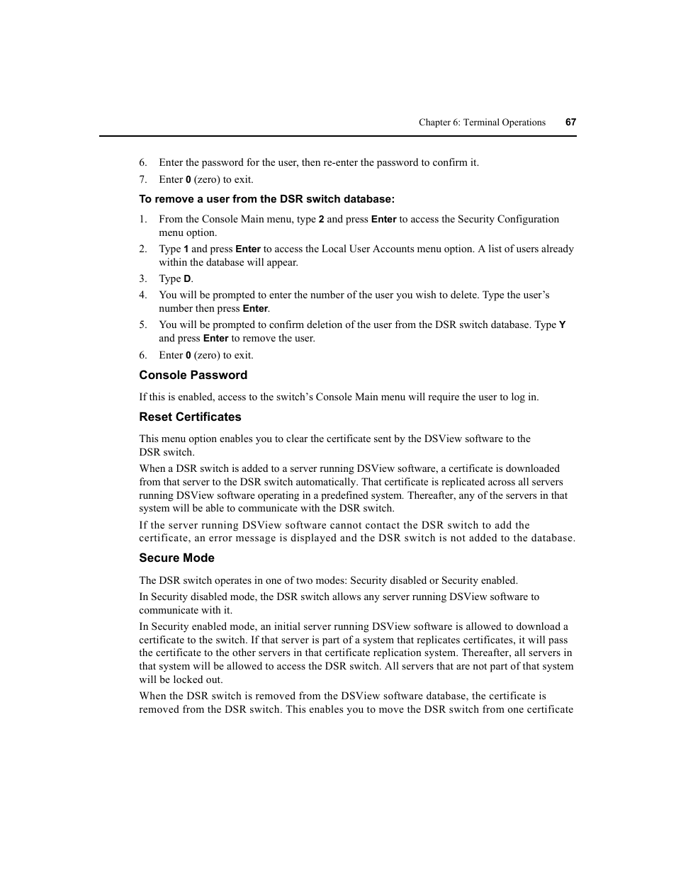 Avocent DSR1020 User Manual | Page 75 / 96