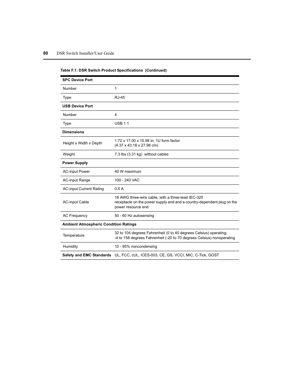 Avocent DSR1020 User Manual | Page 88 / 96