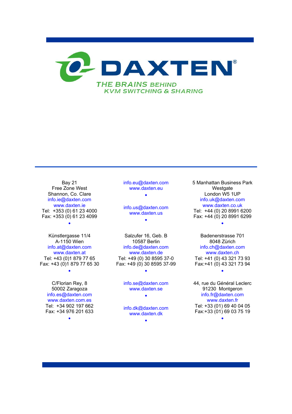 Www.daxten.com | Daxten RACKACCESS 16I User Manual | Page 21 / 21