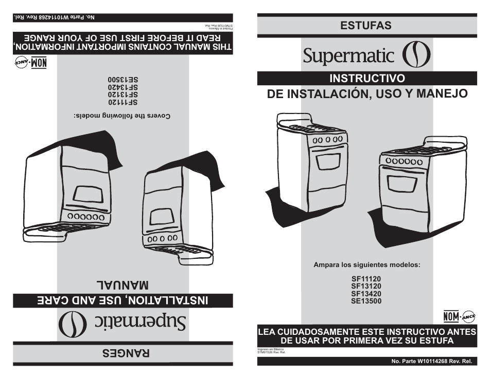 DDA SuperMatic SUPERMATIC SF11120 User Manual | 12 pages