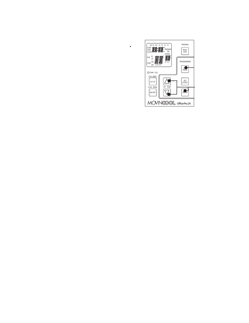 How to set a program, Operation (cont.), How to set a program set start time | Set stop time | DENSO CORPORATION MOVINCOOL OFFICE PRO 24 User Manual | Page 17 / 28