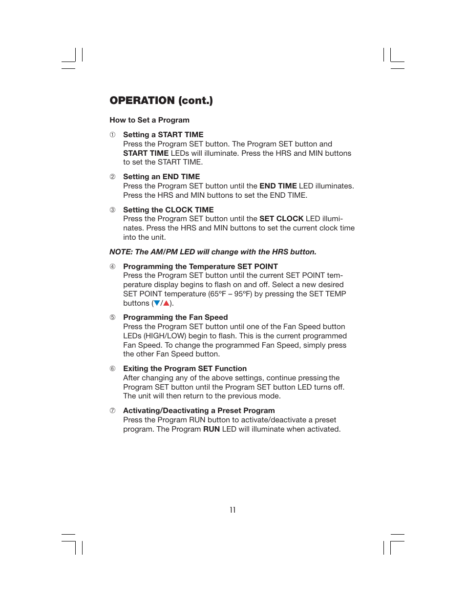 Operation (cont.) | DENSO CORPORATION OFFICE PRO 24 User Manual | Page 17 / 28