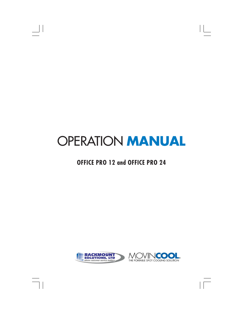 Operation manual | DENSO CORPORATION OFFICE PRO 24 User Manual | Page 3 / 28