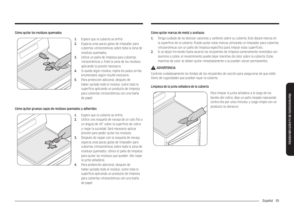 Samsung 30 Inch Freestanding Electric Smart Range Owner Manual User Manual | Page 125 / 210