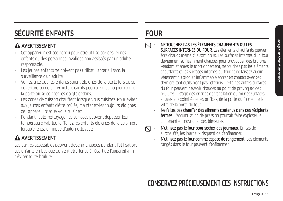 Four | Samsung 30 Inch Freestanding Electric Smart Range Owner Manual User Manual | Page 151 / 210