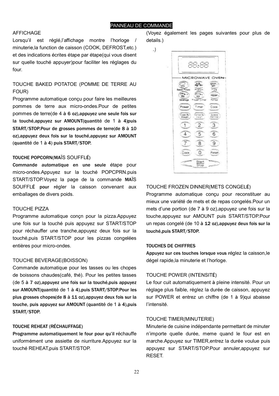 Danby DMW1148SS User Manual | Page 25 / 52