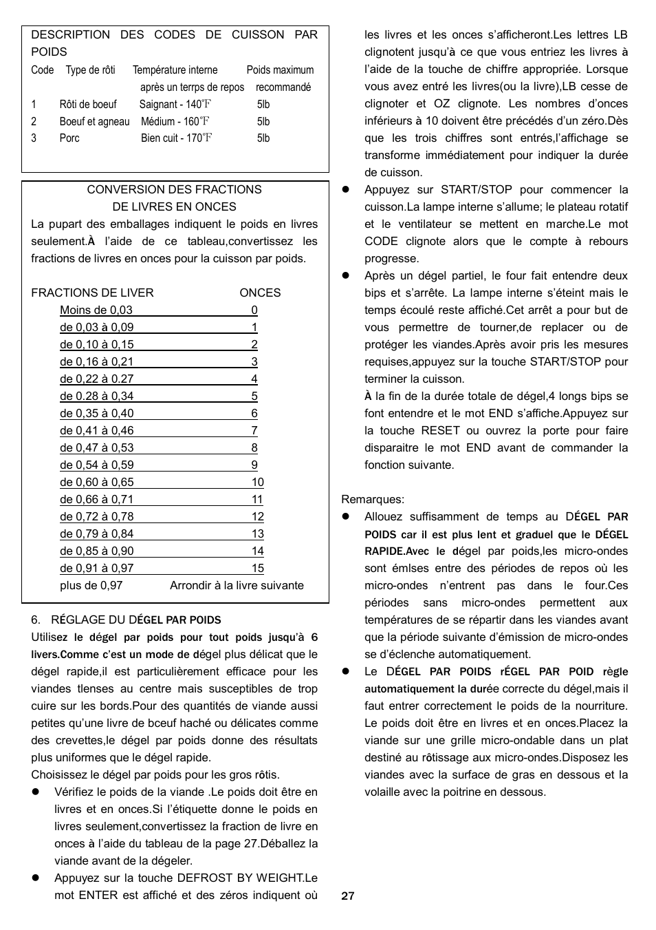 Danby DMW1148SS User Manual | Page 30 / 52