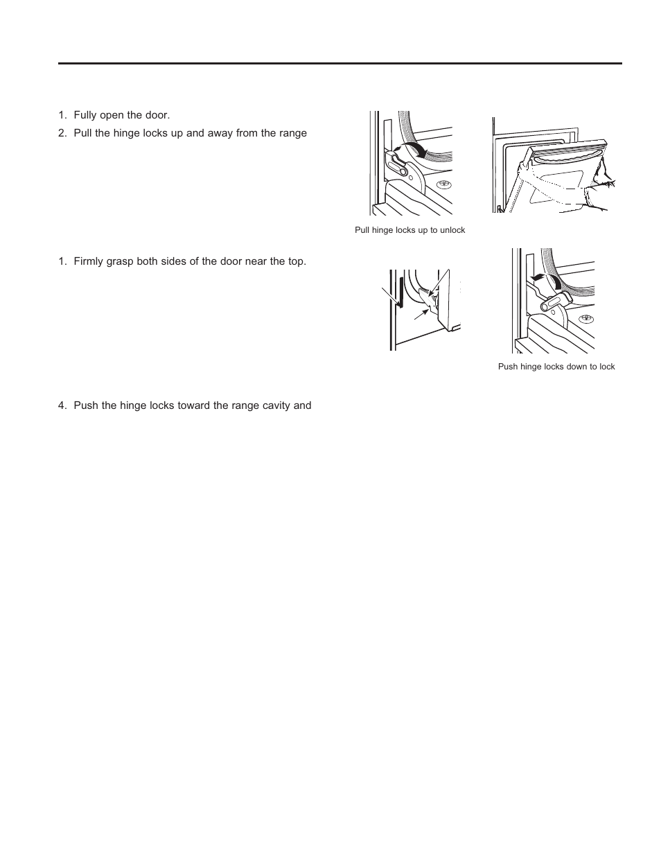 Oven door, Care and cleaning: oven door | GE Profile 30 Inch Gas Smart Range User/Care Manual User Manual | Page 28 / 70