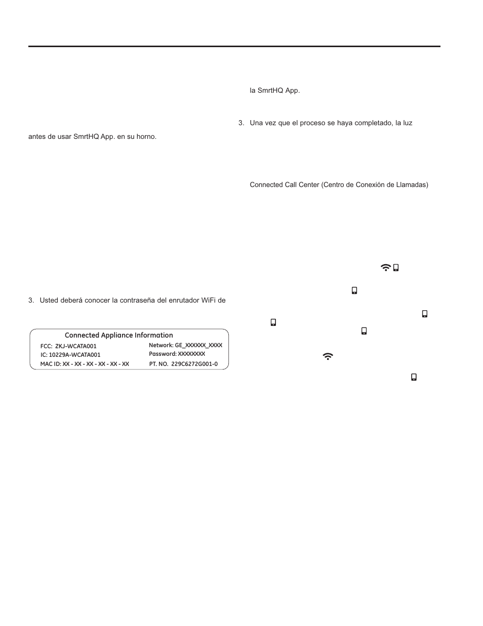 Uso de la cocina: conexión wifi, Conexión wifi | GE Profile 30 Inch Gas Smart Range User/Care Manual User Manual | Page 49 / 70