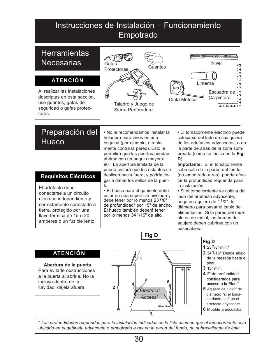 Herramientas necesarias | Danby DWC1534BLS User Manual | Page 29 / 32